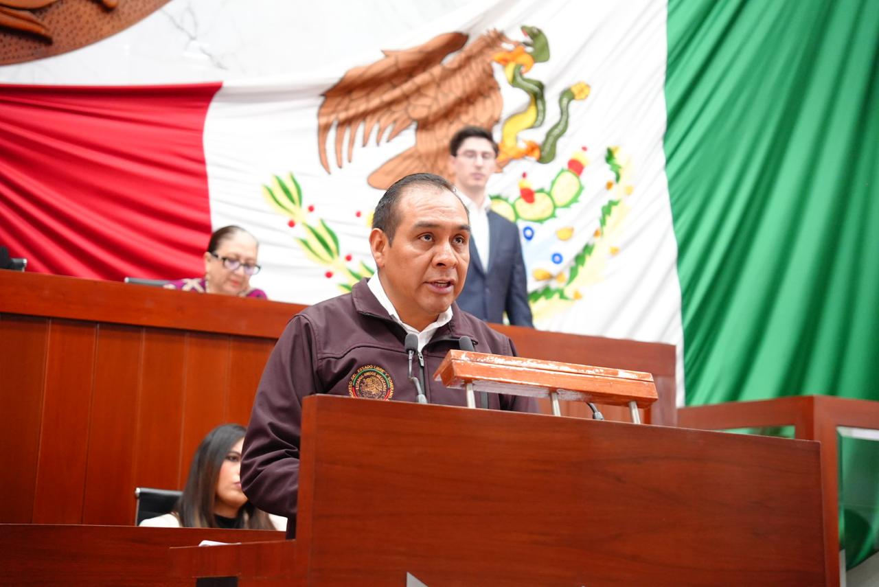 Propone Miguel Ángel Caballero Yonca reformar Ley Orgánica del Congreso para actualizar denominación de comisión legislativa